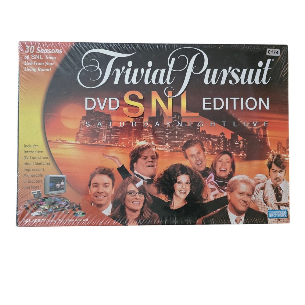 Trivial Pursuit‎ DVD SNL Edition Saturday Night Live Game 30 Seasons#174